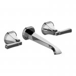 Graff Finezza Uno Bateria umywalkowa 3-otworowa podtynkowa 238 mm - element zewnętrzny Chrom E-6831-LM47B-T