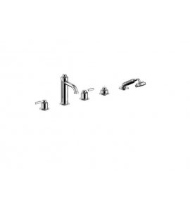 Alpi Le Grand Bateria wannowa na brzeg wanny 5-otworowa chrom LGPX21D31371CR
