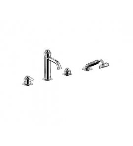 Alpi Le Grand Bateria wannowa na brzeg wanny 4-otworowa chrom LGM27D31371CR