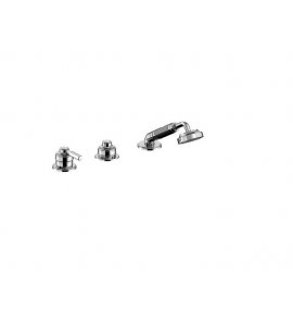 Alpi Le Grand Bateria wannowa na brzeg wanny 3-otworowa chrom LGM27D371CR
