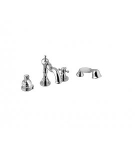 Alpi London Bateria wannowa na brzeg wanny 4-otworowa chrom LOM27D30930CR