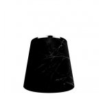 Alpi Fred Deszczownica regulowana chrom/marquinia black marble FD S04CRMNO