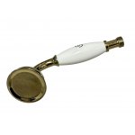   Galatea Design Retro Słuchawka prysznicowa ceramiczna złoty połysk GDV29GOLD W MAGAZYNIE!!