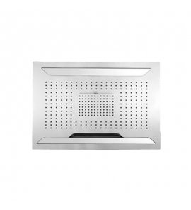 Graff Aqua-Sense Deszczownica prysznicowa 600x450 mm sufitowa z LED  Polerowana stal E-8220-PS