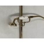   Galatea Design Retro Zestaw prysznicowy ścienny złoty połysk GDH112GOLD W MAGAZYNIE!!