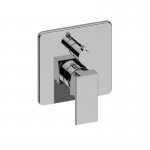 Graff Bateria natryskowa podtynkowa z przełącznikiem 2-drożnym - element zewnętrzny Chrom E-17040-LM55N-T