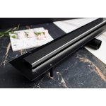   Cedor Odpływ Liniowy 70 cm Super Niski Grafit Błyszczący PROLIN-CHRGRADES-70 W MAGAZYNIE !!!