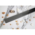   Cedor Odpływ Liniowy 70 cm Super Niski Grafit Błyszczący PROLIN-CHRGRADES-70 W MAGAZYNIE !!!