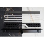   Cedor Odpływ Liniowy 70 cm Super Niski Grafit Błyszczący PROLIN-CHRGRADES-70 W MAGAZYNIE !!!