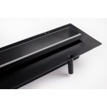   Cedor Odpływ Liniowy 70 cm Super Niski Grafit Błyszczący PROLIN-CHRGRADES-70 W MAGAZYNIE !!!