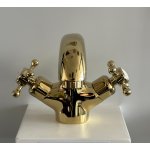   Galatea Design Retro Bateria umywalkowa złoty połysk GDT27GOLD W MAGAZYNIE!!