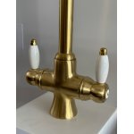   Galatea Design Retro Bateria kuchenna złoty szczotkowany GDCH26BRG W MAGAZYNIE !!!