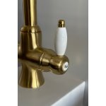   Galatea Design Retro Bateria kuchenna złoty szczotkowany GDCH26BRG W MAGAZYNIE !!!