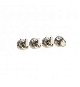 Gessi Venti20 Bateria termostatyczna + 3 zawory element zewnętrzny chrom 65336.031