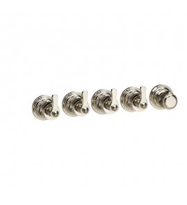 Gessi Venti20 Bateria termostatyczna + 4 zawory element zewnętrzny chrom 65338.031