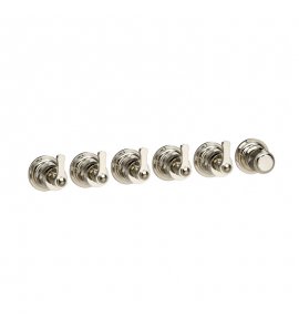 Gessi Venti20 Bateria termostatyczna + 5 zaworów element zewnętrzny chrom 65340.031