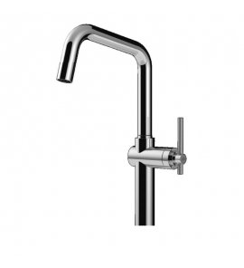 Gessi Habito Bateria kuchenna z obrotową wylewką Chrom 60650.031