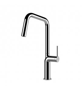 Gessi Stelo Bateria kuchenna z obrotową wylewką Chrom 60305.031