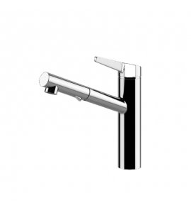 Gessi Thalium Bateria kuchenna z obrotową wylewką Chrom 60532.031