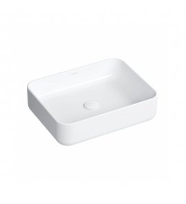 Omnires Corona Umywalka nablatowa 500x385 mm Biały połysk CORONA500BP