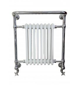   Galatea Design Clifton Grzejnik wodny ścienny 67,5x73 cm z zaworami chrom GDAHC101CHR+GDAHC75CHR W MAGAZYNIE!!
