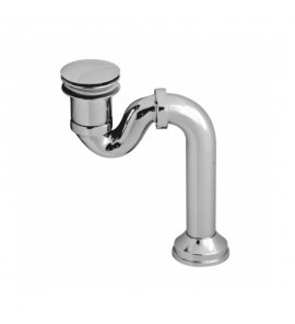 Omnires Syfon wannowy ozdobny Chrom SYOM-W10CR