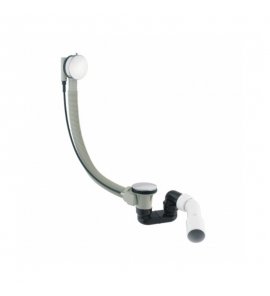 Omnires Syfon wannowy przelewowo-odpływowy Chrom TK104-PLUS-3.01+64-SCR