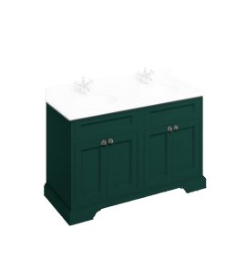 Burlington Szafka pod umywalkę 130x55 Matt Green FC9MG