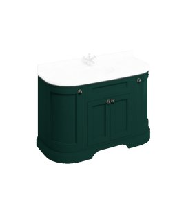 Burlington Szafka pod umywalkę 134x55 matt green FC1MG