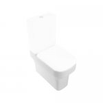 Olympia Ceramica Synthesis Miska do kompaktu 62x36 biały połysk SYN1303R01