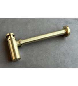 Gessi Syfon umywalkowy brushed brass PVD 01377.727
