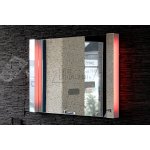 Keuco Elegance Lustro podświetlane 95x63,5 Czerwone/Białe z ekspozycji 11698012501 Tylko 1 sztuka w takiej cenie!!