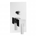 Bruma Escudo 2 Bateria wannowo-natryskowa 2-drożna podtynkowa Chrom 1021301CR