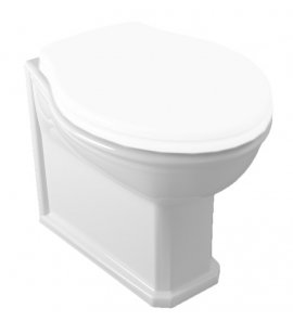   Olympia Ceramica Impero Miska bezrantowa 55x39 biały połysk IMP1103R01 W MAGAZYNIE!!
