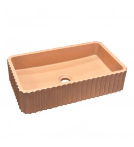   Galatea Design Biskut Umywalka stawiana 50x30 peach pink matt/brzoskwiniowy róż mat GDMR034MPP W MAGAZYNIE !!!