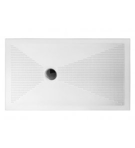 Olympia Ceramica Oly Brodzik ceramiczny 140x80 biały połysk OLY8801401