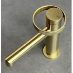 Gessi Anello Bateria umywalkowa brushed brass pvd 63302.727
