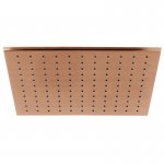 Vado Individual Deszczownica kwadratowa, 30,3x30,3 cm brąz szczotkowany IND-SQ/30-BRZ