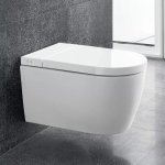 Duravit SensoWash Starck F Plus Miska wisząca z deską z funkcją mycia biała 650000012004320