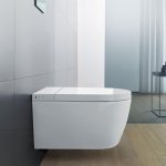 Duravit SensoWash Starck F Plus Miska wisząca z deską z funkcją mycia biała 650000012004320