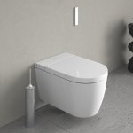 Duravit SensoWash Starck F Plus Miska wisząca z deską z funkcją mycia biała 650000012004320