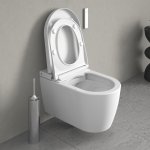 Duravit SensoWash Starck F Plus Miska wisząca z deską z funkcją mycia biała 650000012004320