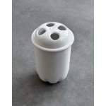    Sbordoni Hygia Kubek ceramiczny na szczoteczki do zębów wolnostojący biały HY201