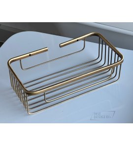    Sbordoni Koszyczek na mydło i akcesoria ścienny bronze SB115BR W MAGAZYNIE !!!