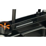      Galatea Design Modus E Zlew z wodospadem, dozownikiem, bateria 2-funkcyjną ZESTAW 75x45 wpuszczany gunmetal black GDP40GB WYPRZEDAŻ MAGAZYNOWA