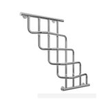 Sunerzha Cascade Grzejnik łazienkowy ścienny 79,2x95,5 cm Stal polerowana 50500 W MAGAZYNIE !!!