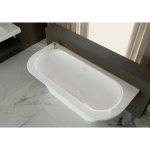 Casa Di Vanna Merello Wanna wolnostojąca 175x77 Biały połysk Merello1750770GW