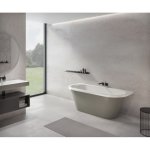 Casa Di Vanna Merello Wanna wolnostojąca 175x77 Biały połysk Merello1750770GW