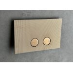   Gessi Przycisk DIAMANTATO do Geberit Sigma 8&12 warm bronze brushed PVD 54681.726
