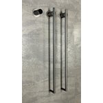   Galatea Design Balance 2 Grzejnik elektryczny odwracalny 76x37 gunmetal PVD GDA362GM W MAGAZYNIE !!!